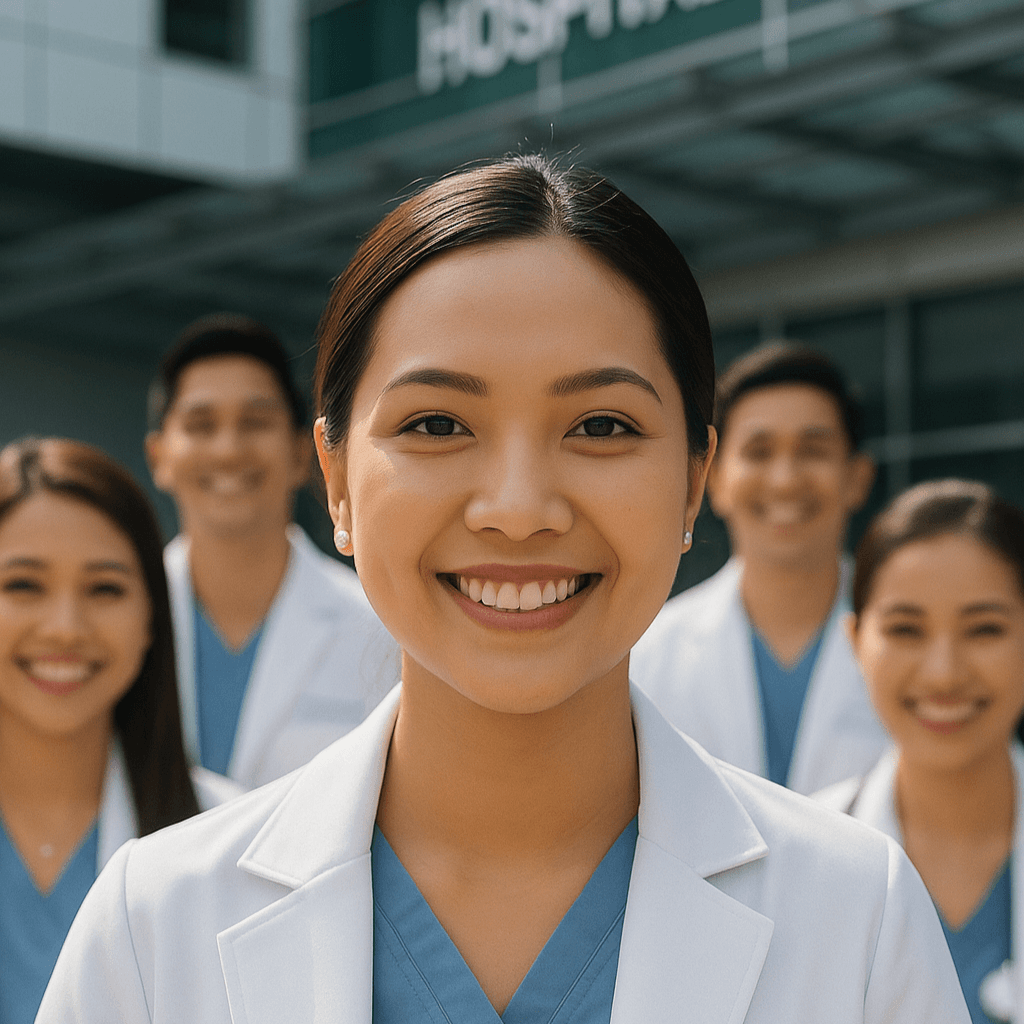 Filipino doctors providing care